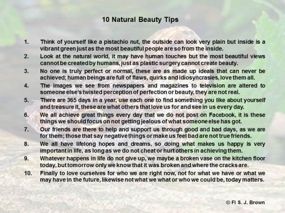 10 Natural Beauty Tips